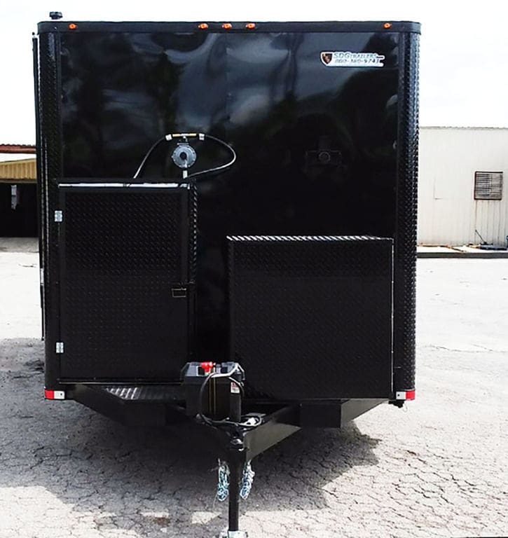 2025 Southern Dimensions Concession Trailer 22 Foot- With OLE Hickory CTO and Gull Doors (SDG-234) - Image 3