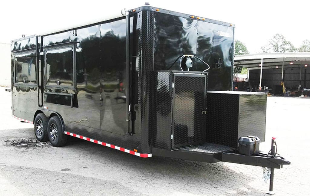 2025 Southern Dimensions Concession Trailer 22 Foot- With OLE Hickory CTO and Gull Doors (SDG-234) - Image 5